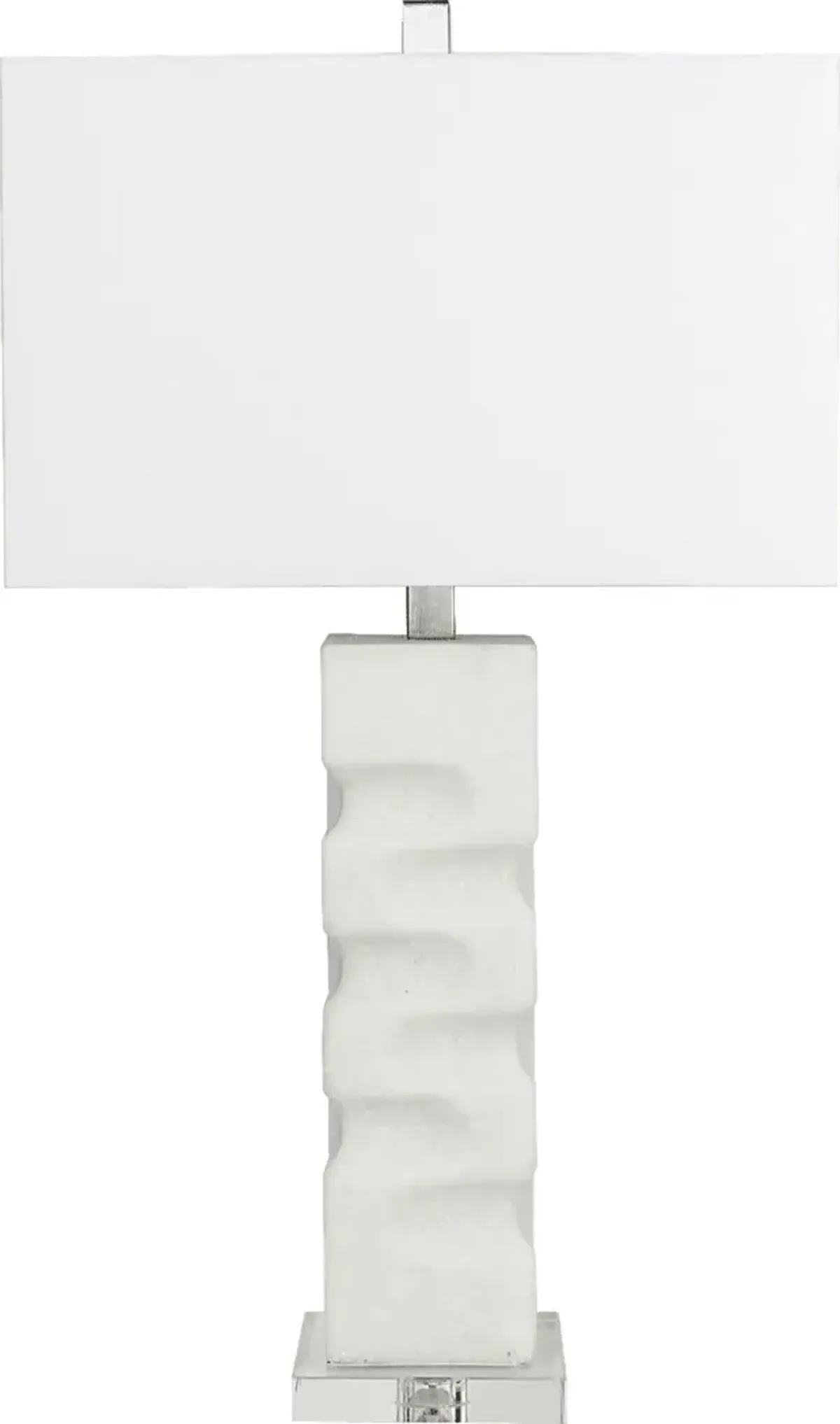 Fennick Drive White Lamp