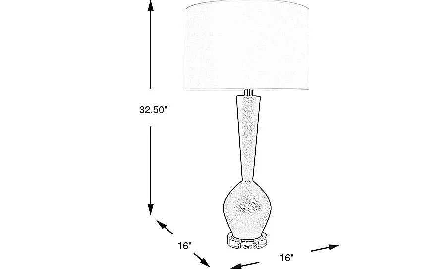 Admirals Avenue Black Lamp