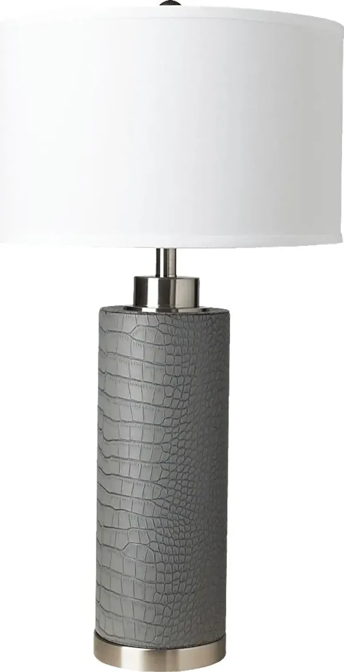 Barrick Shade Gray Lamp