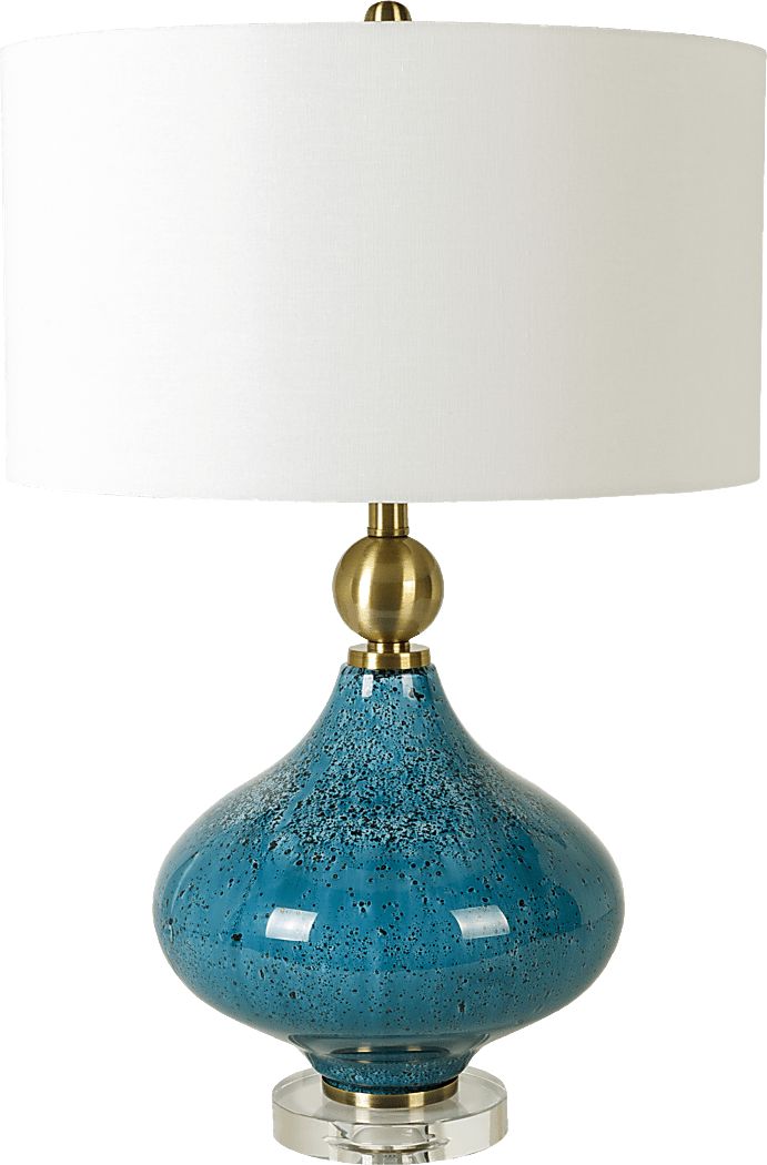 Rhett Peak Blue Lamp