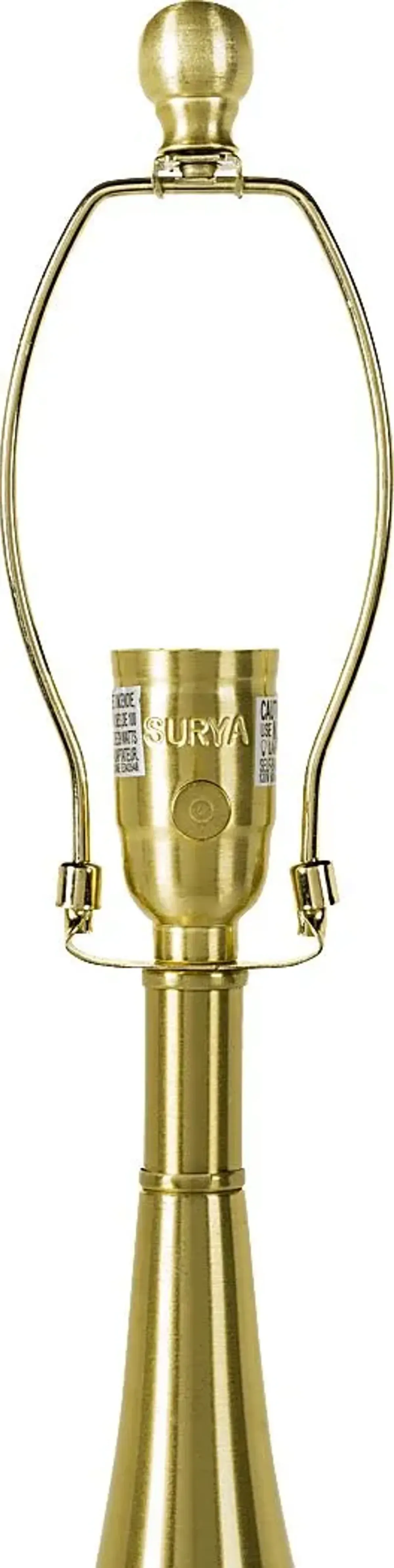 Shari Loop Brass Lamp