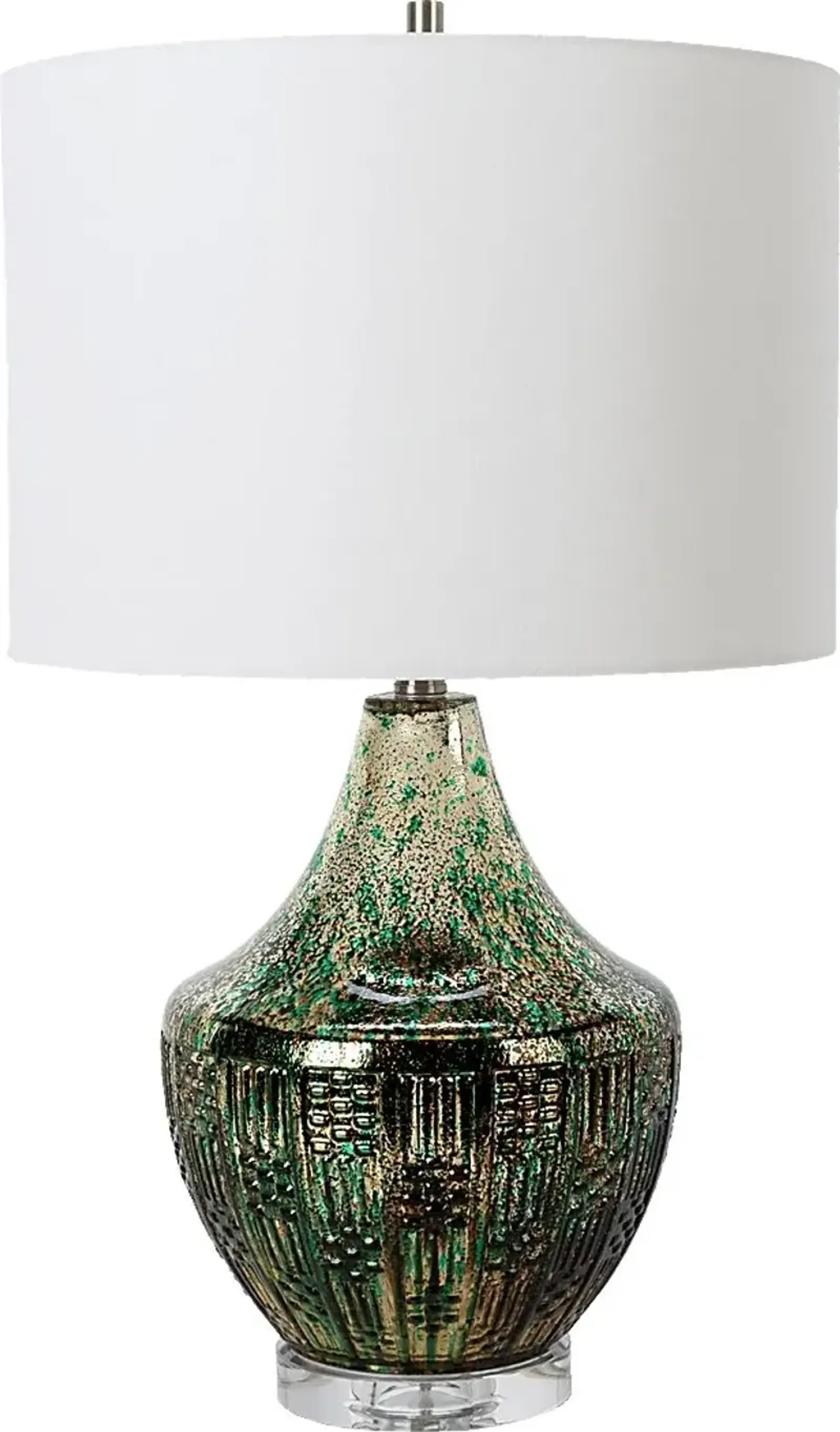 Tedrich Street Green Lamp