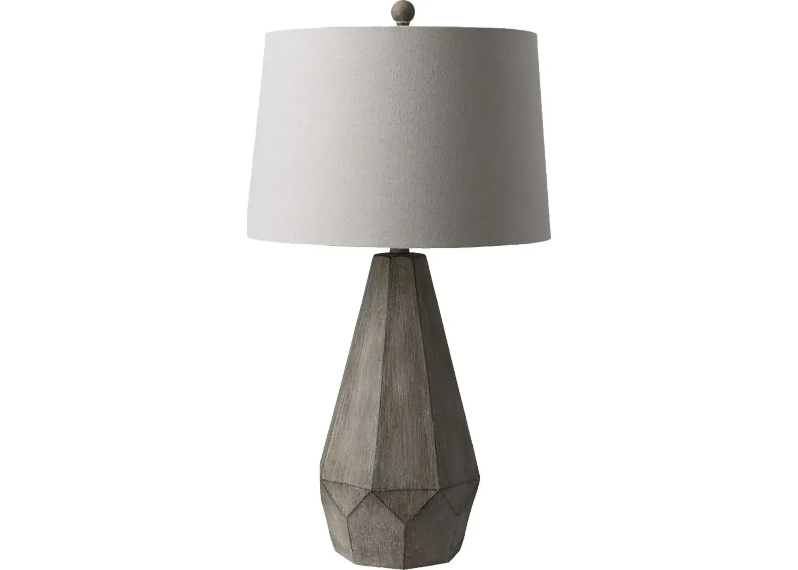 Enford Edge Charcoal Lamp