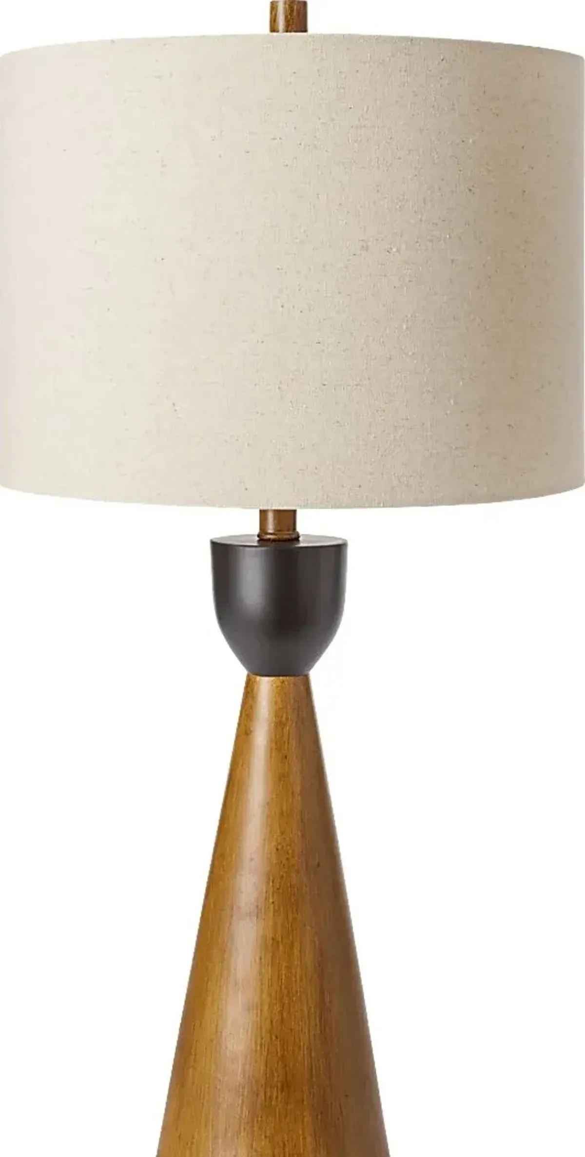 Gramlee Circle Brown Lamp