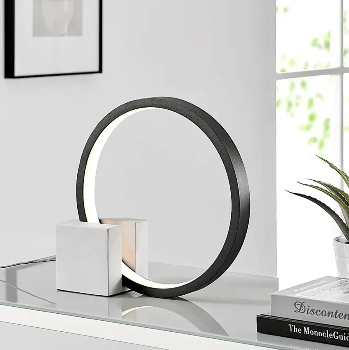 Knoll Bend Graphite Lamp