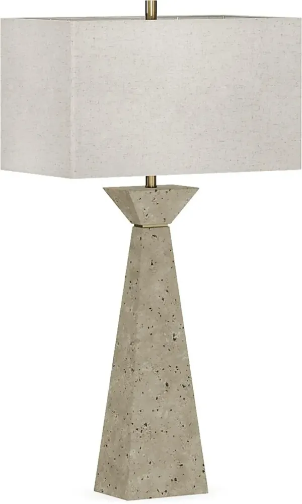 Allenby Point Cream Lamp