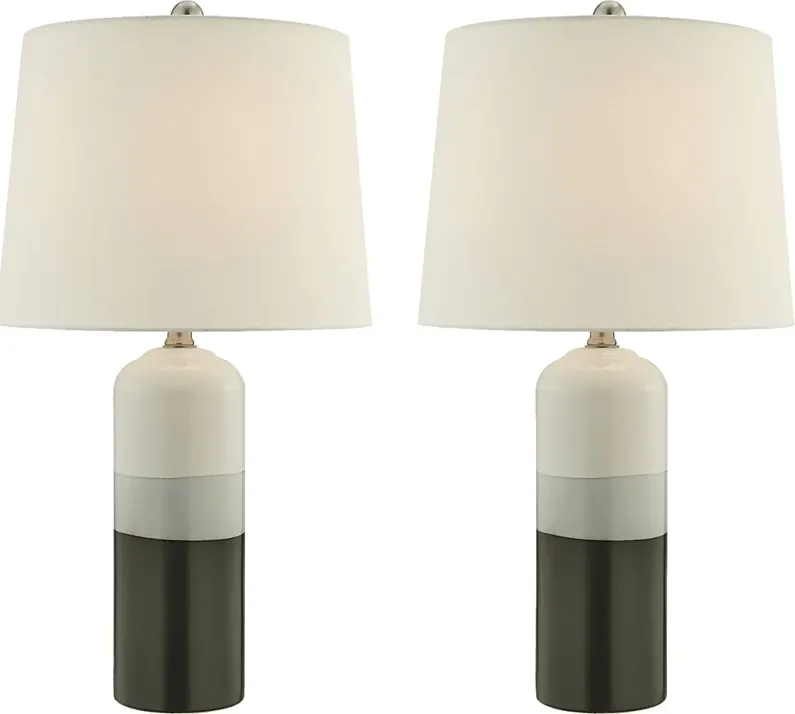 Sherrill Cove Black Lamp, Set of 2