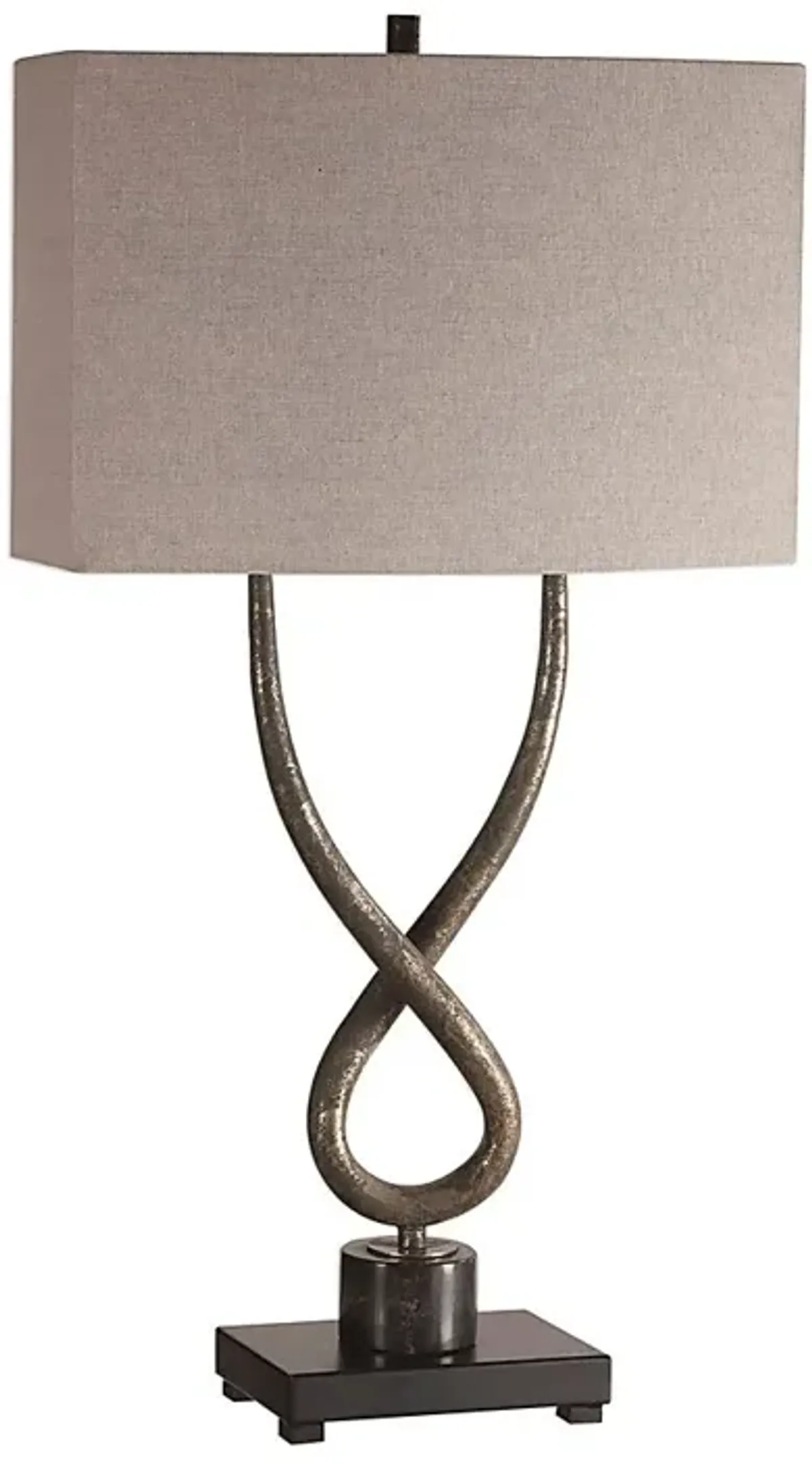 Carol Ann Way Silver Lamp