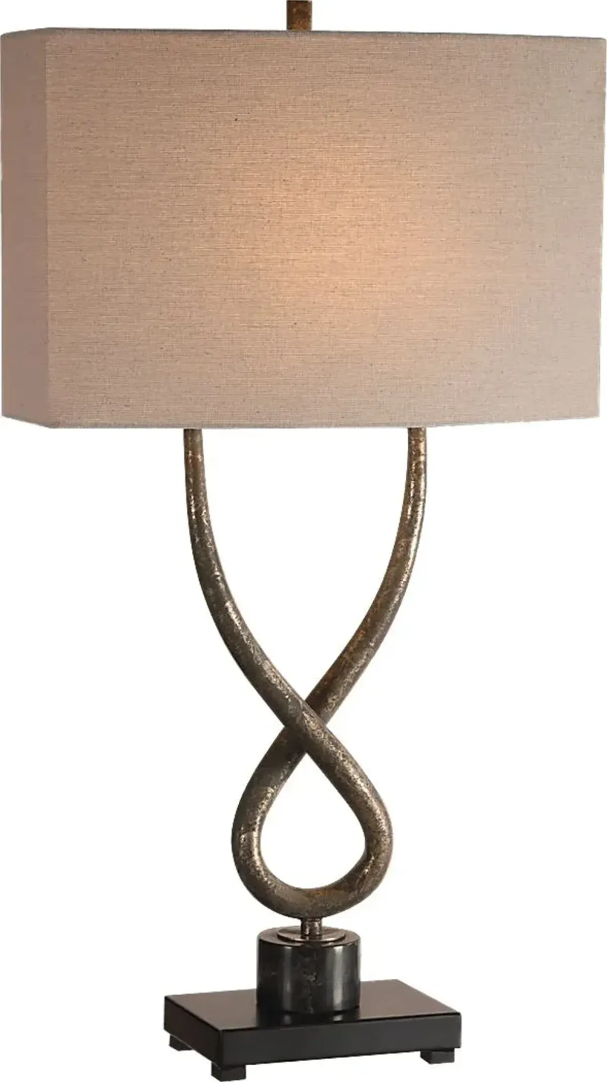 Carol Ann Way Silver Lamp