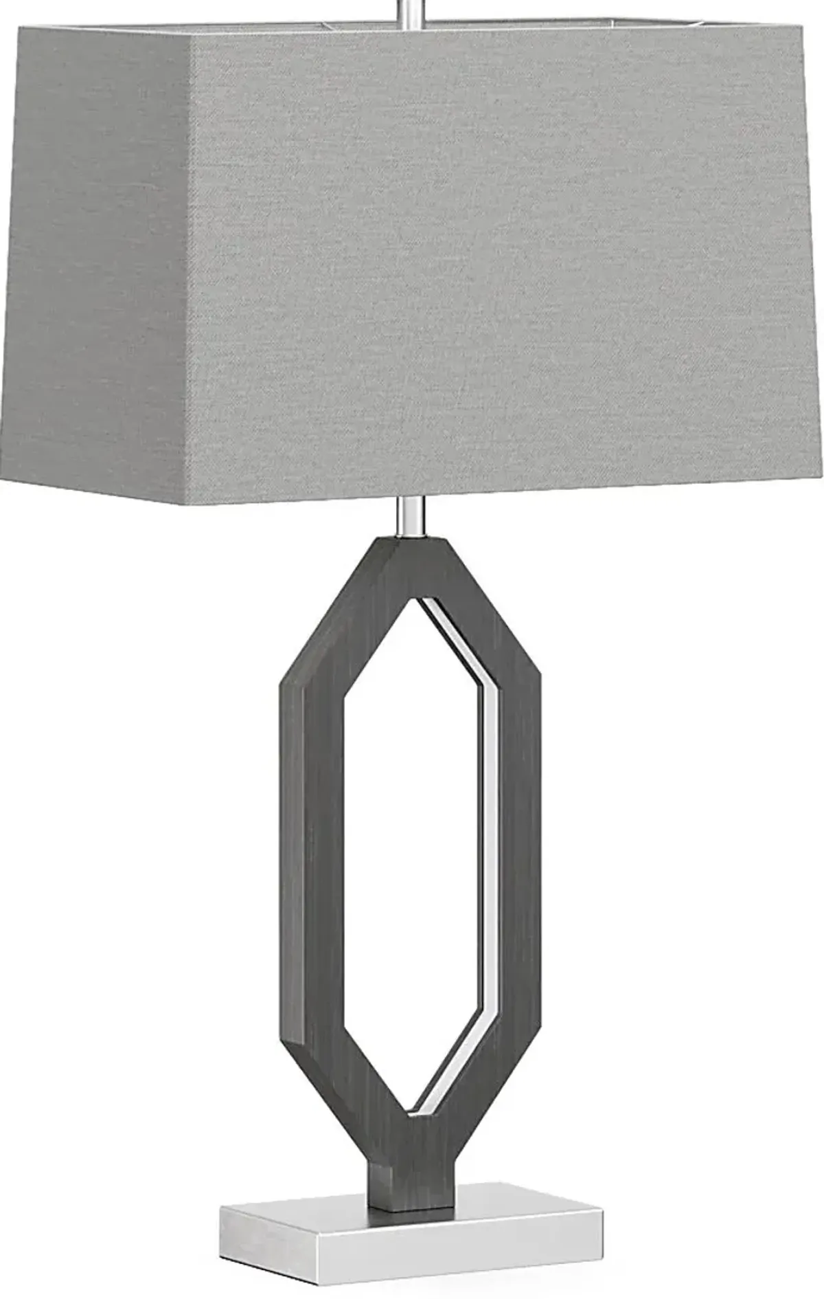 Guejito Gate Gray Table Lamp