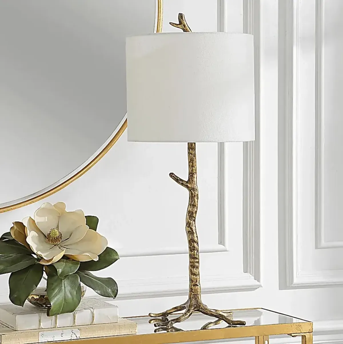 Natoma Oaks Gold Lamp