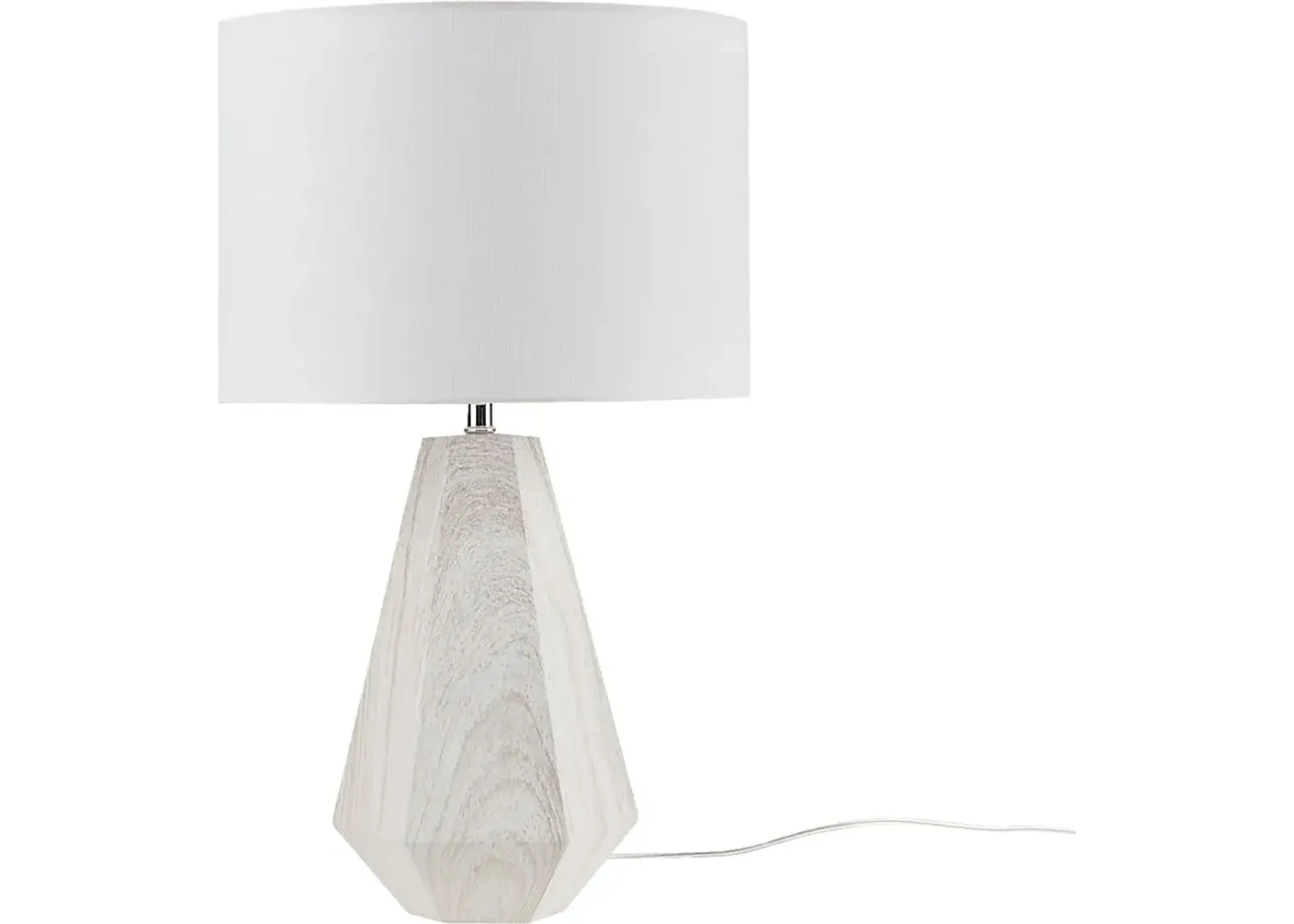 Jolson Shade White Lamp