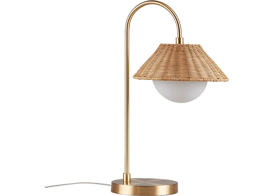 Ketay Isle Gold Lamp