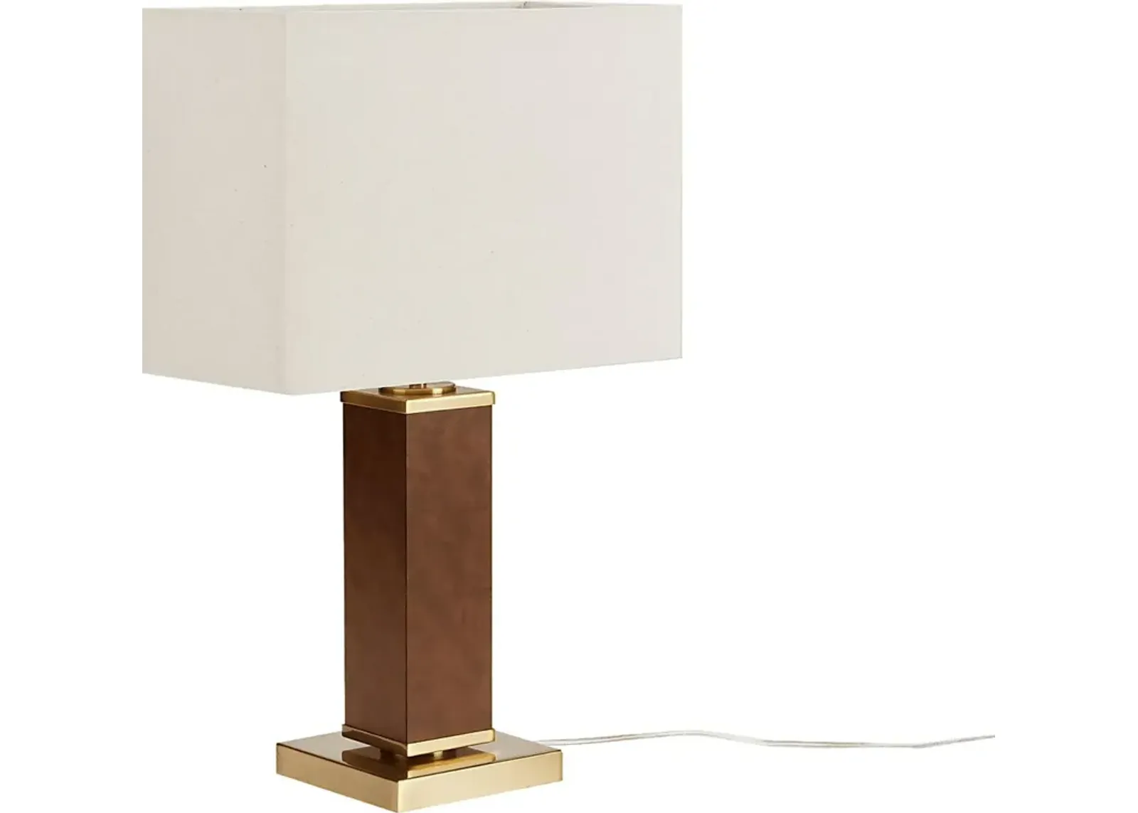 Majorca Bend Brown Lamp