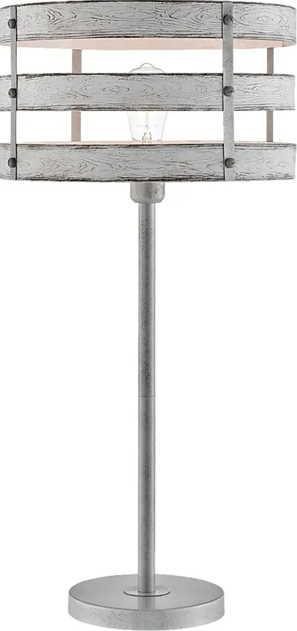 Quaylo Cove Silver Lamp