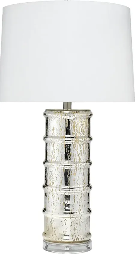 Galina Edge Silver Lamp