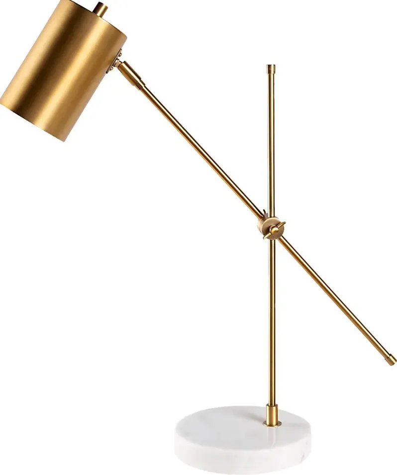 Soledad Home Gold Lamp