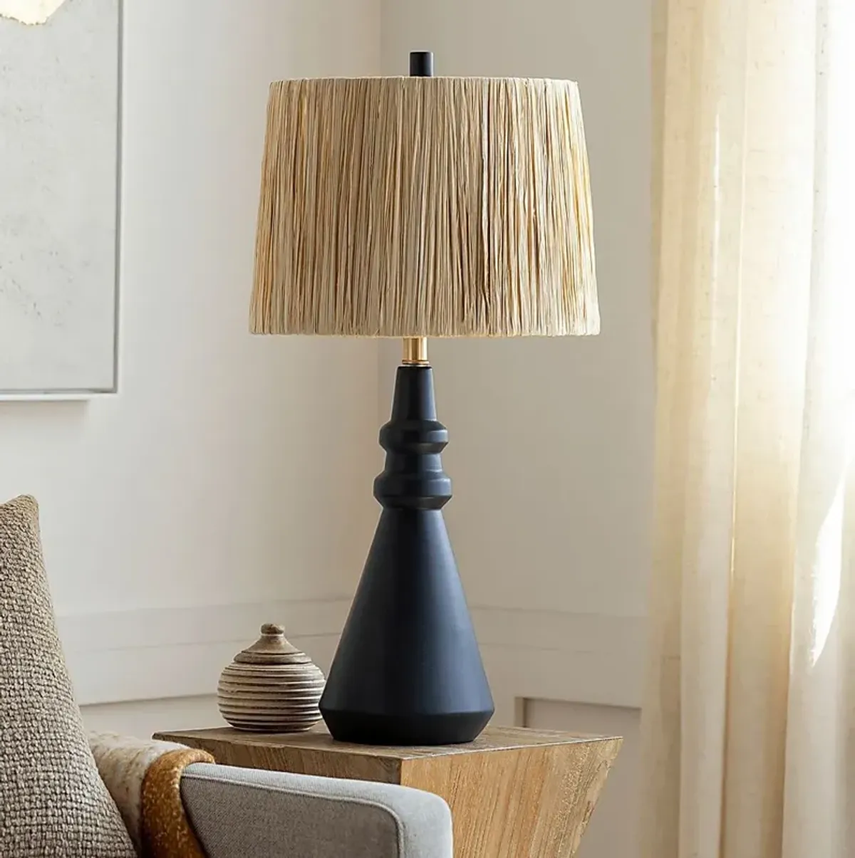 Banting Sea Black Lamp