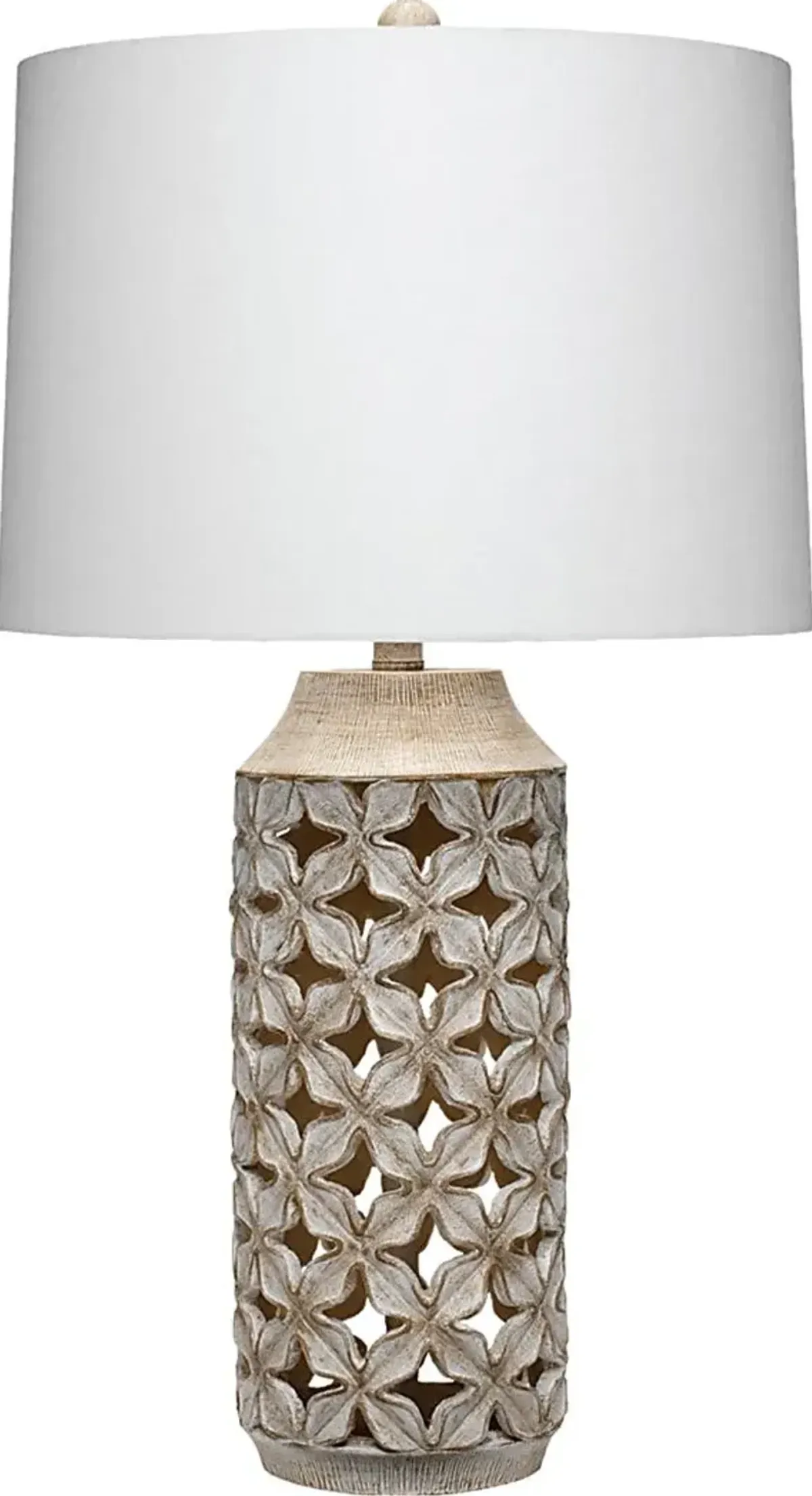 Uhlrich Hills White Lamp