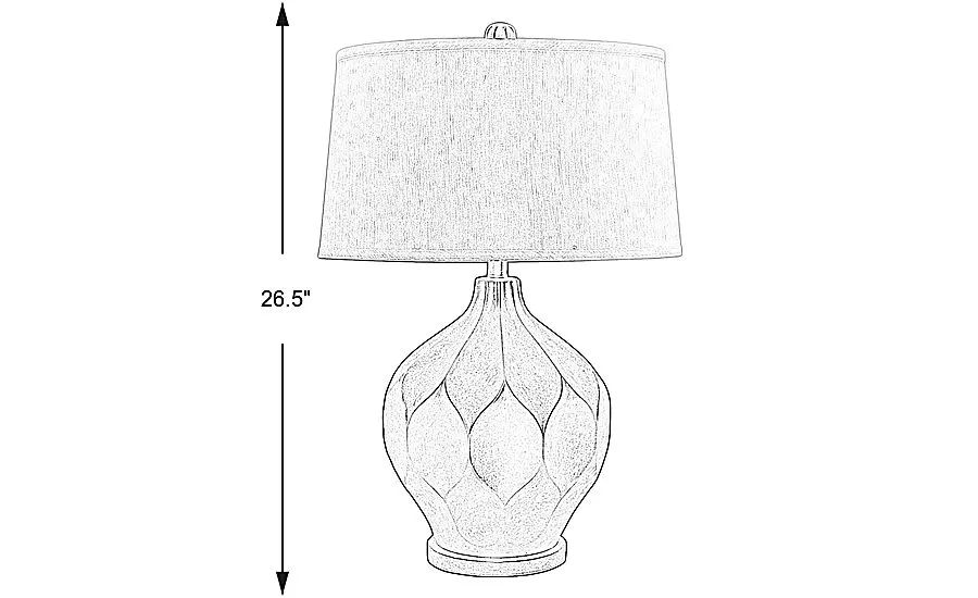 Byrens Gray Lamp