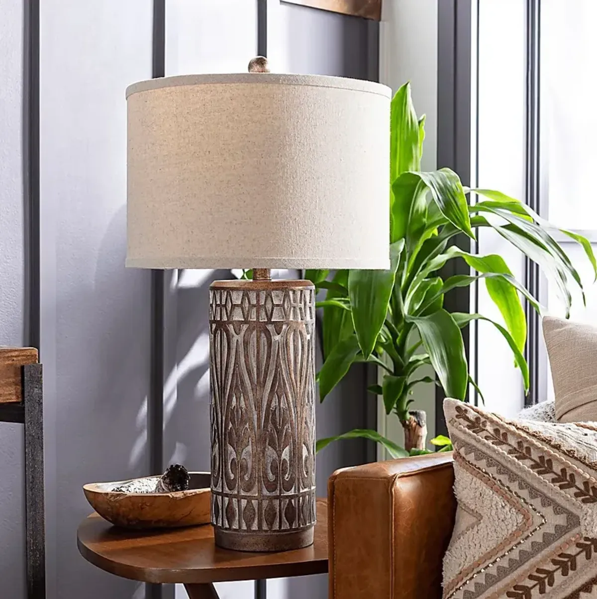 Sunwood Gate Brown Lamp