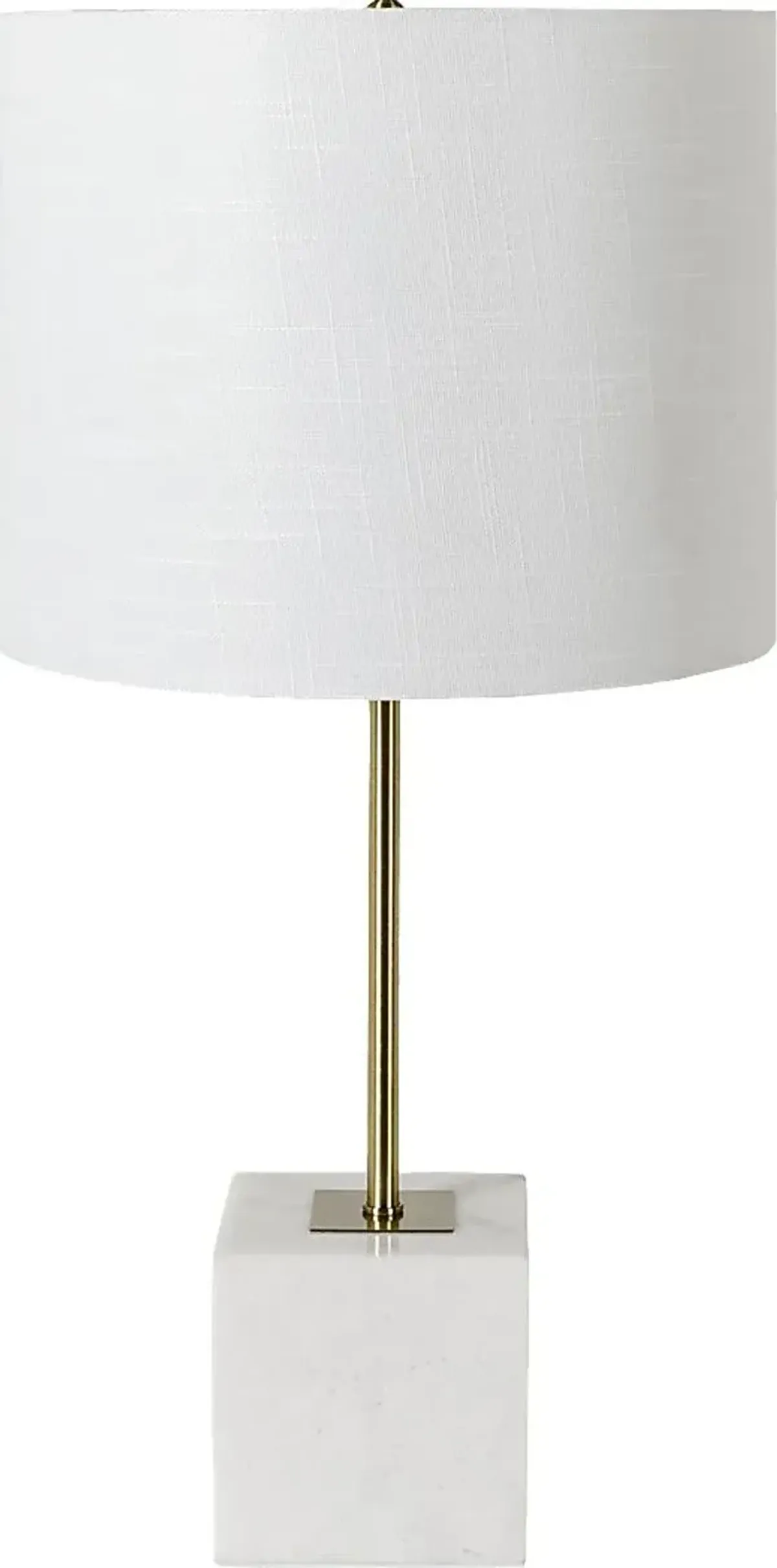 Shoreham Hollow White Lamp