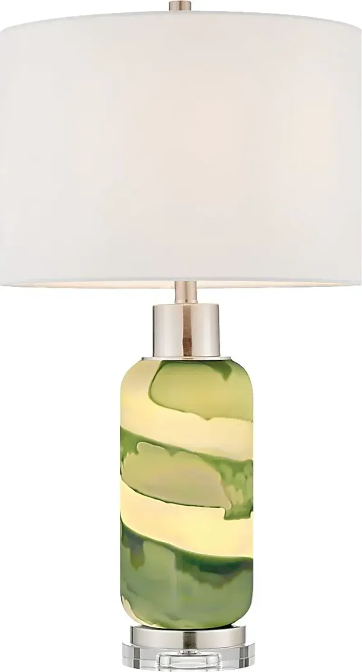 Maro Hills Green Lamp