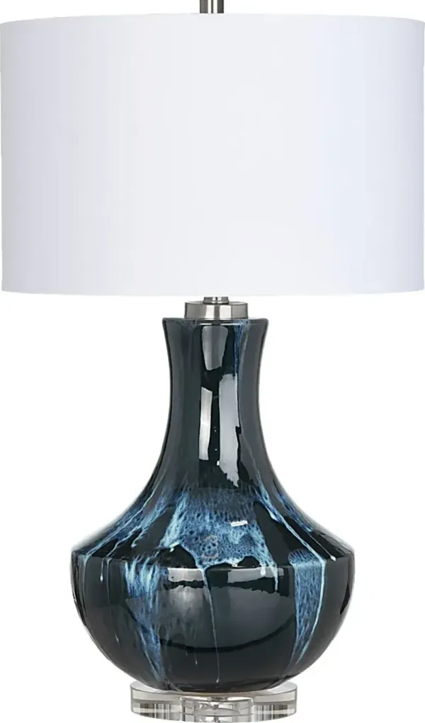 Galliec Vista Blue Lamp