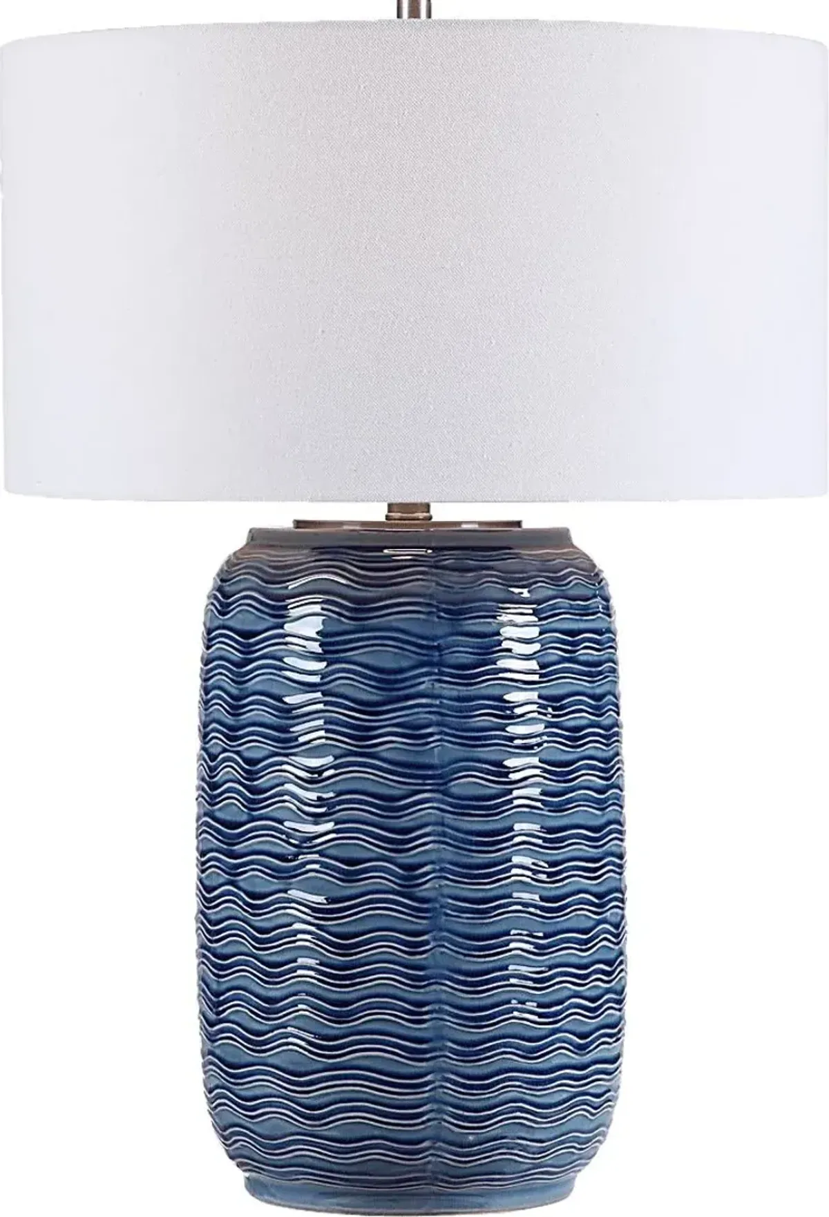 Evelyn Gate Blue Lamp