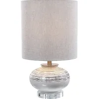 Garden Post White Lamp