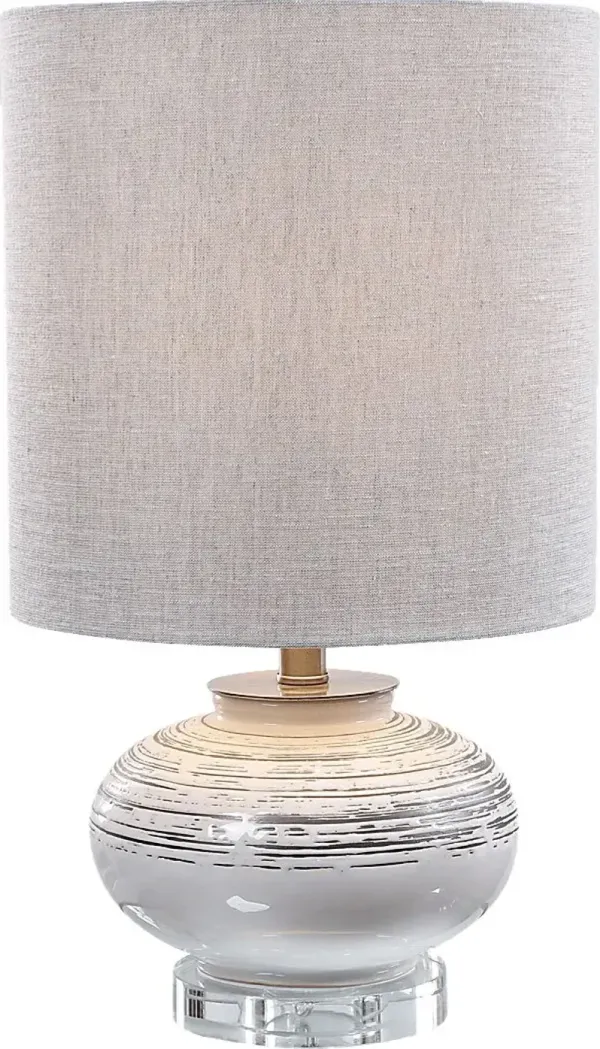 Garden Post White Lamp