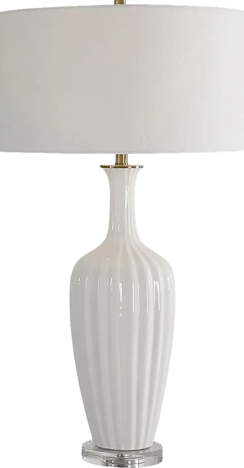 Fourbert White Lamp