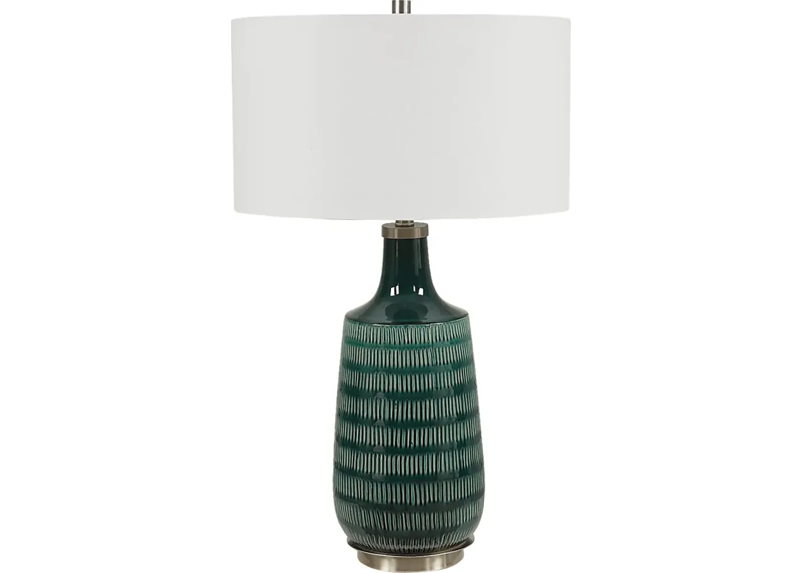 Gord Point Teal Lamp