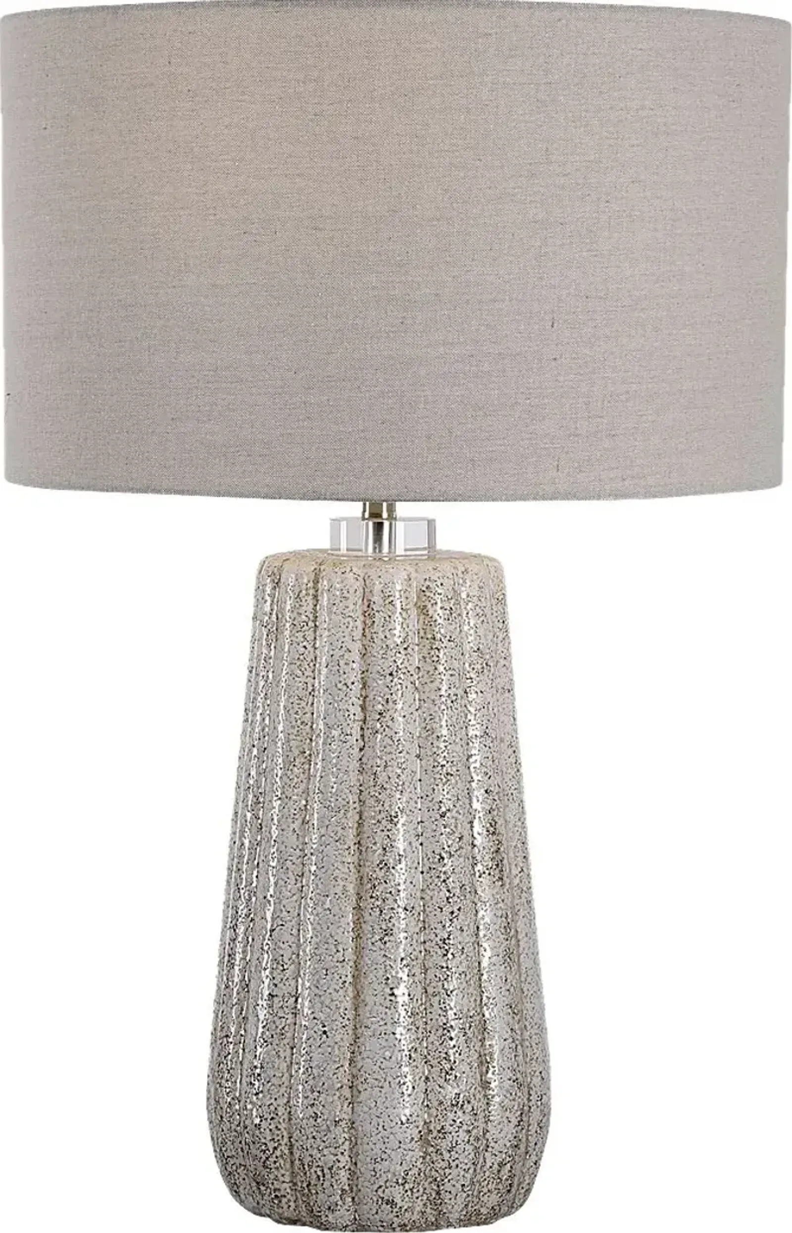 Foxclover Taupe Lamp