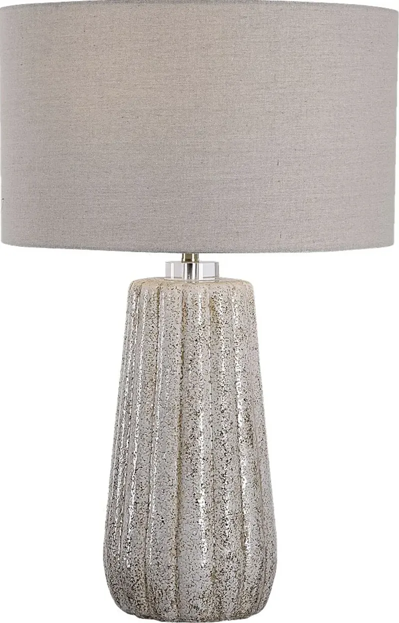Foxclover Taupe Lamp