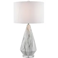 Doune Oaks White Lamp
