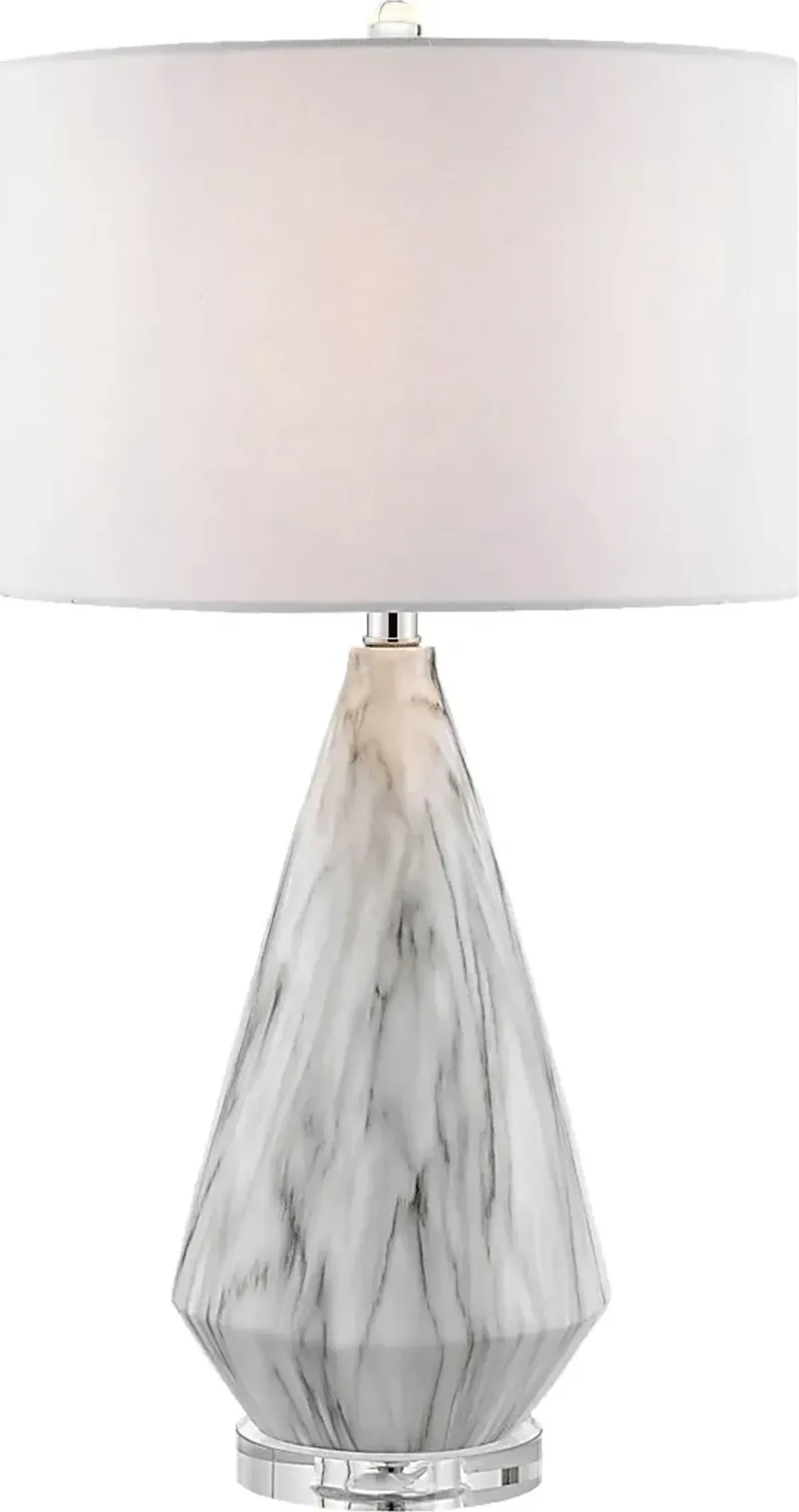 Doune Oaks White Lamp