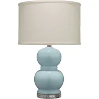 Daneen Court Blue Lamp