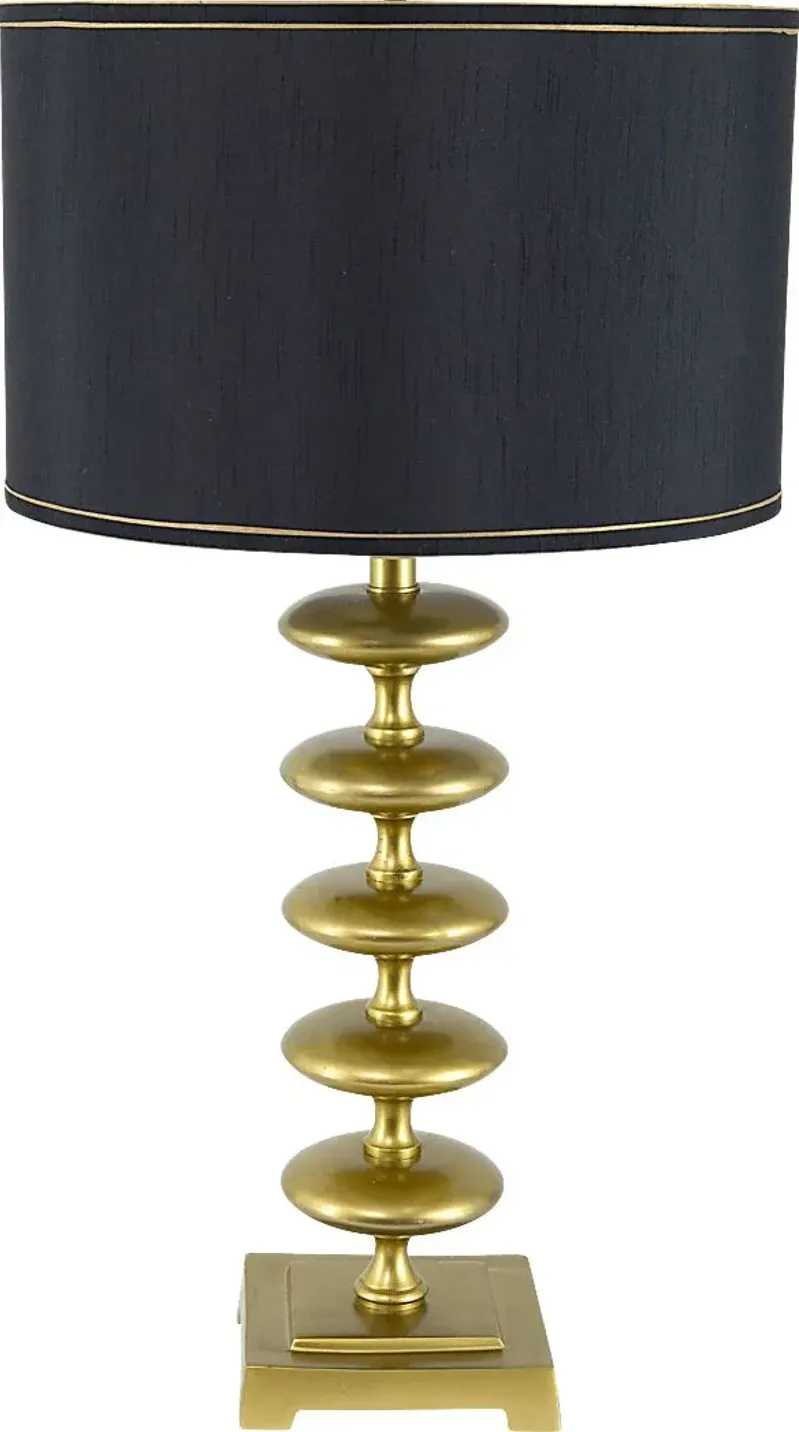 Hatteras Loop Gold Lamp