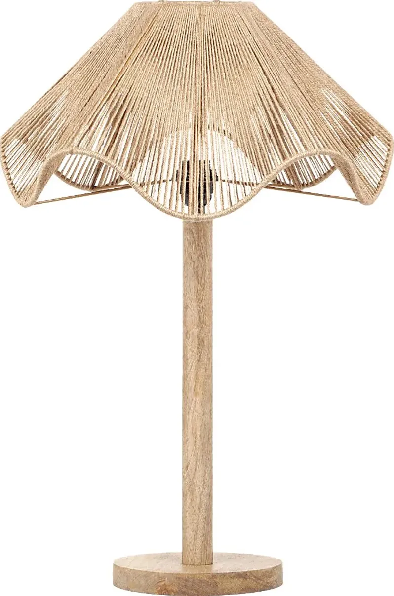 Flint Peak Natural Lamp