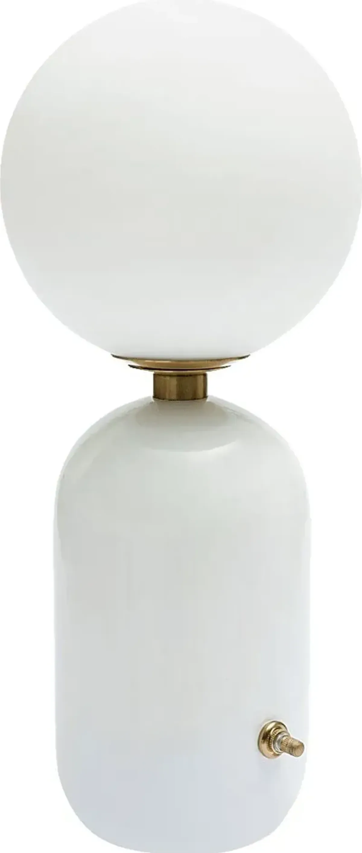 Navarre Lane White Lamp