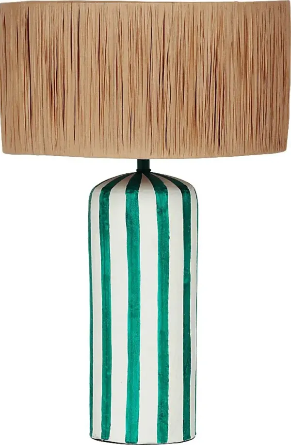 Orilla Farm Green Lamp