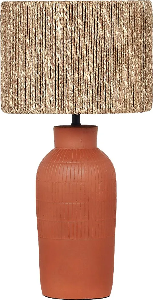 Remsen Boulevard Terracotta Lamp