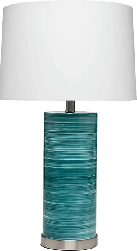 Harman Lane Turquoise Lamp