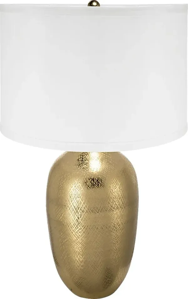 Newham Club Gold Lamp