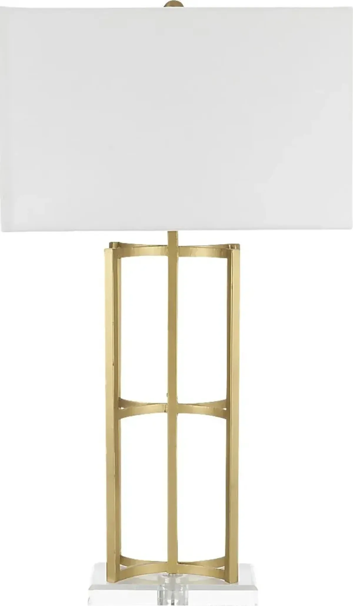 Veranda Boulevard Gold Lamp