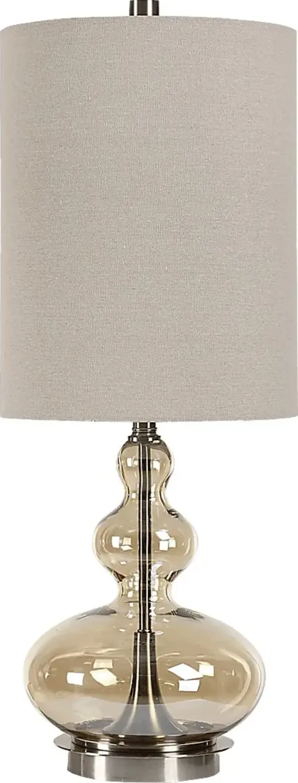 Trevi Lane Smoke Table Lamp