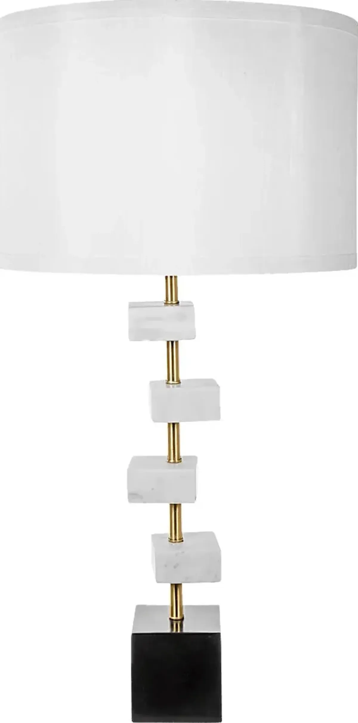 Zurraquin Avenue White Lamp