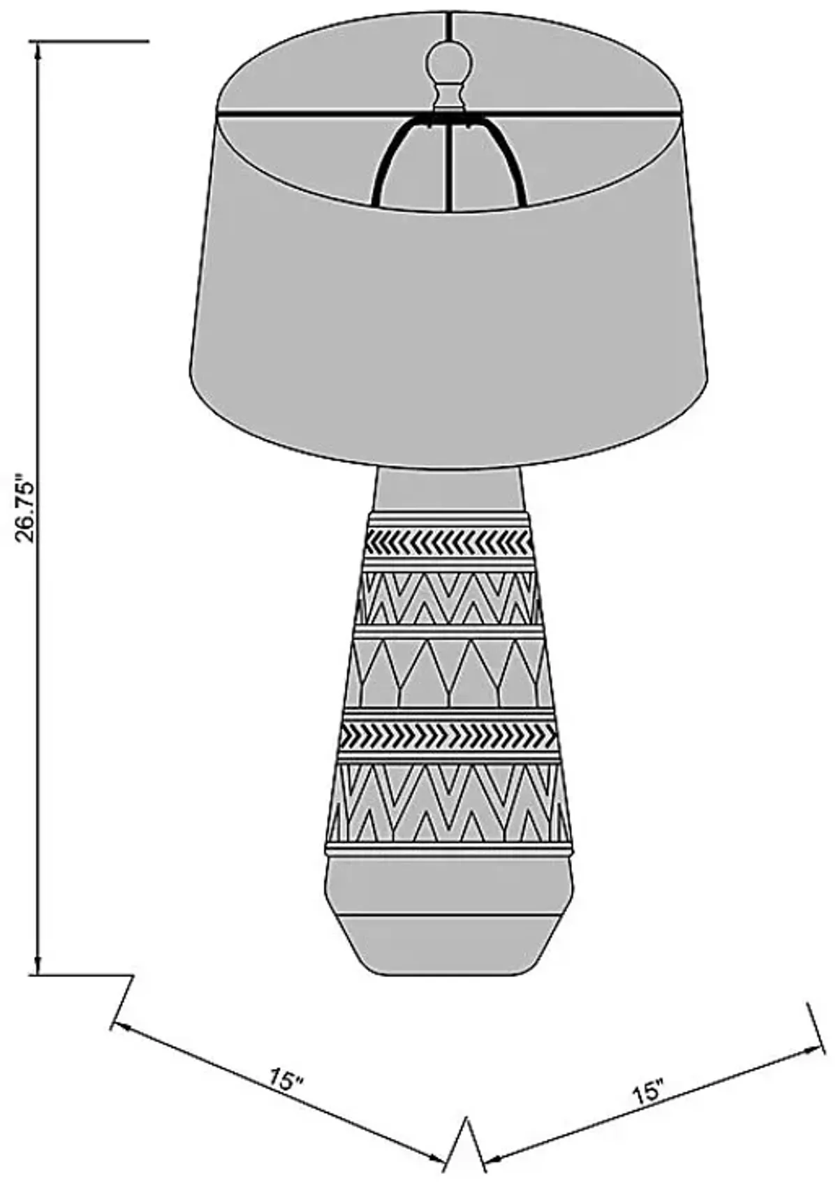 Stillridge Park Tan Lamp