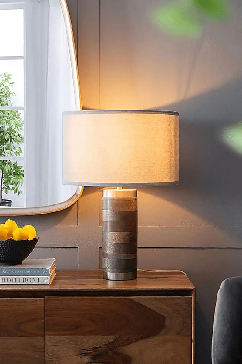 Pennywell Bay Gray Lamp